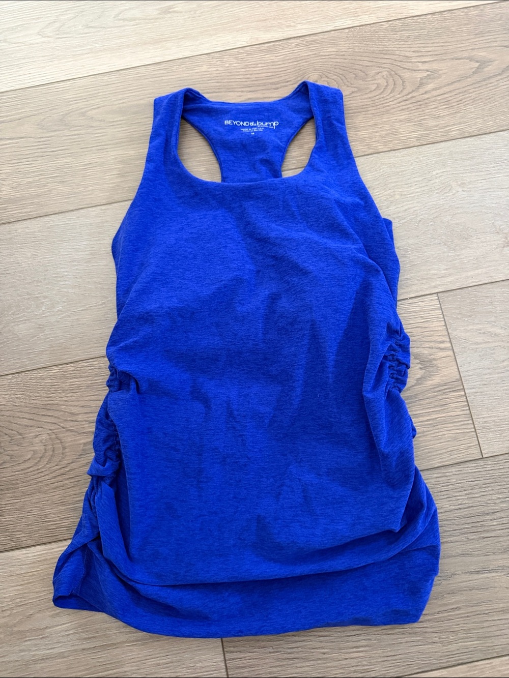 Beyond the Bump Racerback Maternity Tank with Built-in Bra
